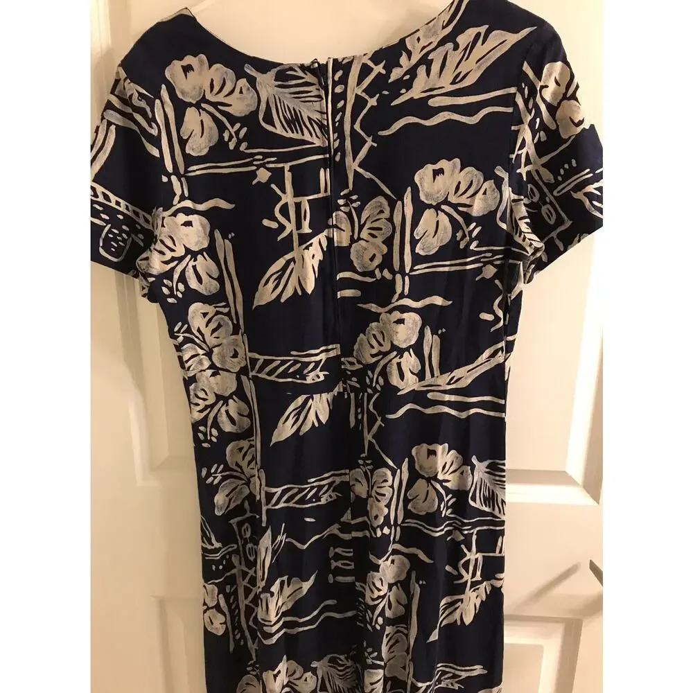 Hilo Hattie THE HAWAIIAN ORIGINAL Women’s Patterned Shift Dress‎ Rayon/Cotton, M